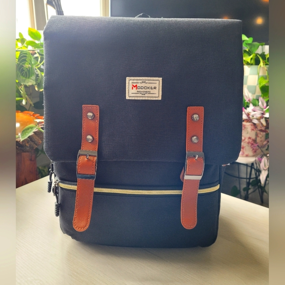 Back to School MODOKER Vintage Style Backpack